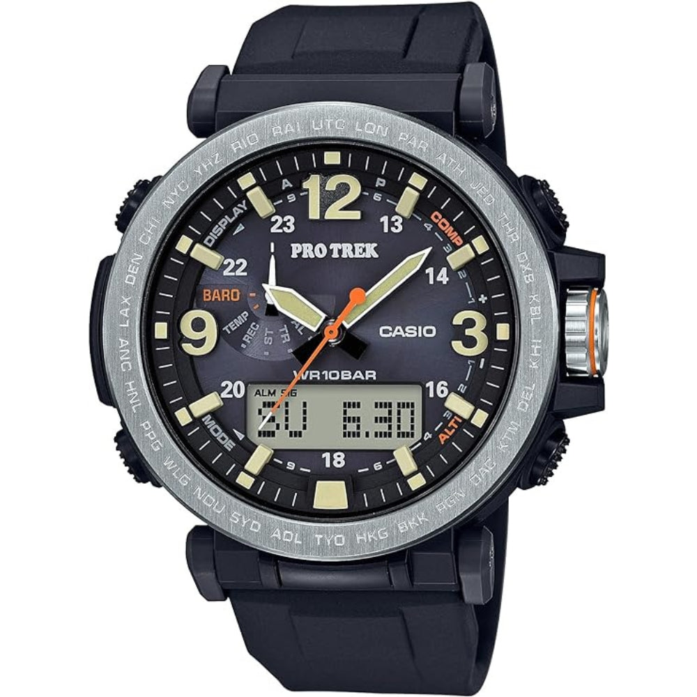 Casio Pro Trek PRG-600-1CR 3-Sensor Solar Watch
