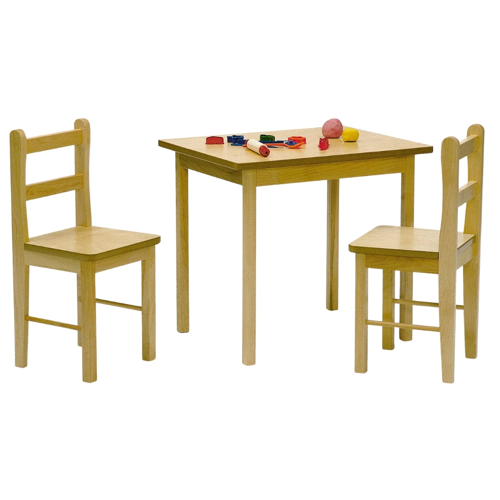 JB Poitras Wood Table and Chair Set