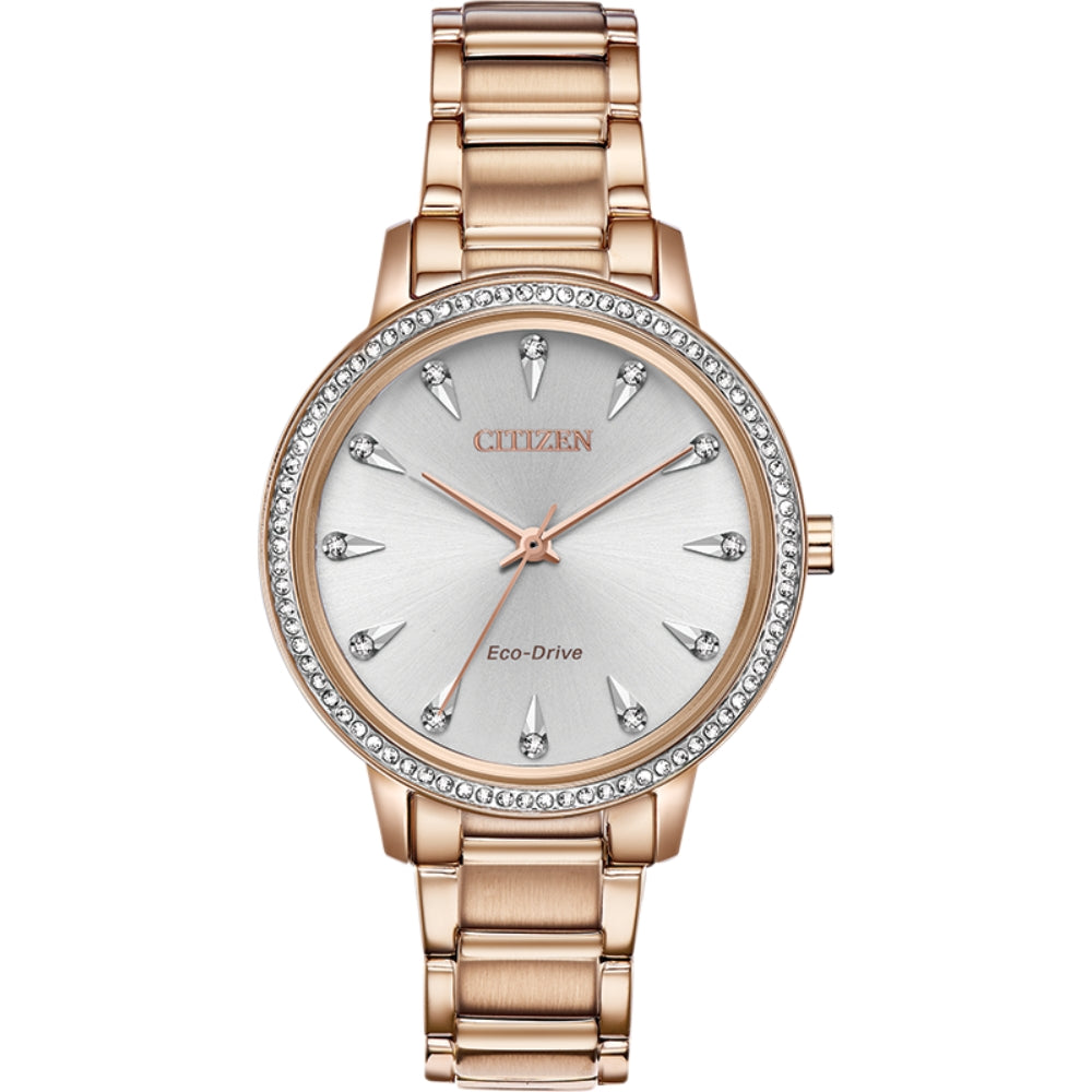 Citizen Eco-Drive Silver Dial Watch FE7043