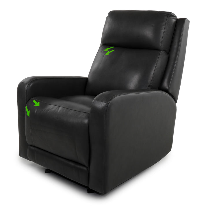 Synergy Home Arnie Leather Power Recliner
