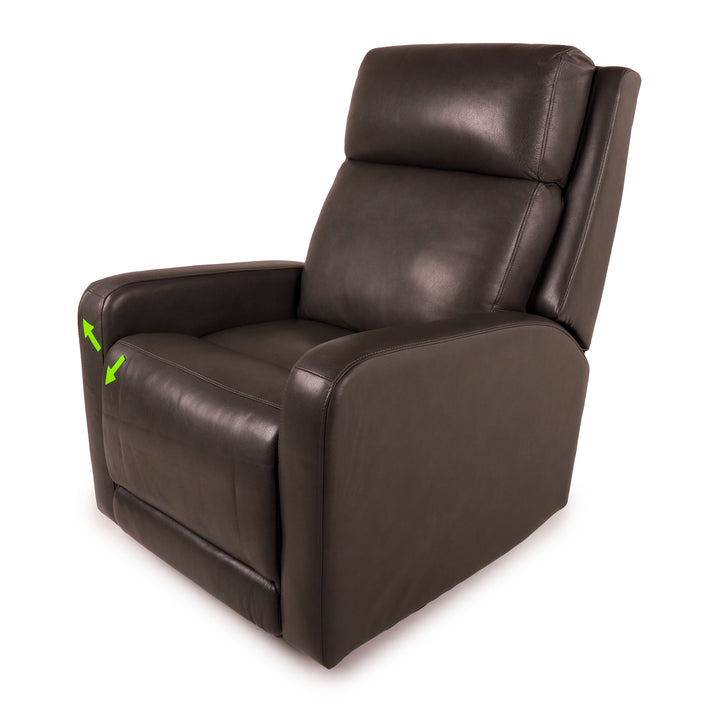 Synergy Home Arnie Leather Power Recliner