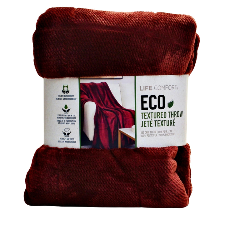 Life Comfort Eco Textured Throw