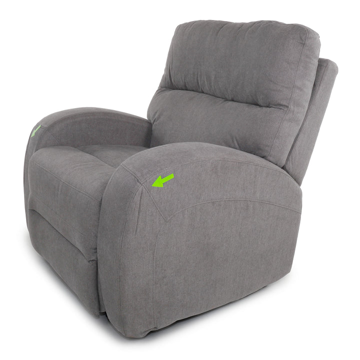 Minhas Furniture Fabric Recliner