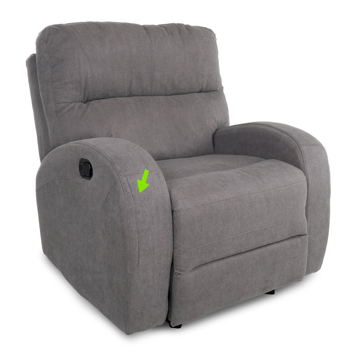 Minhas Furniture Fabric Recliner