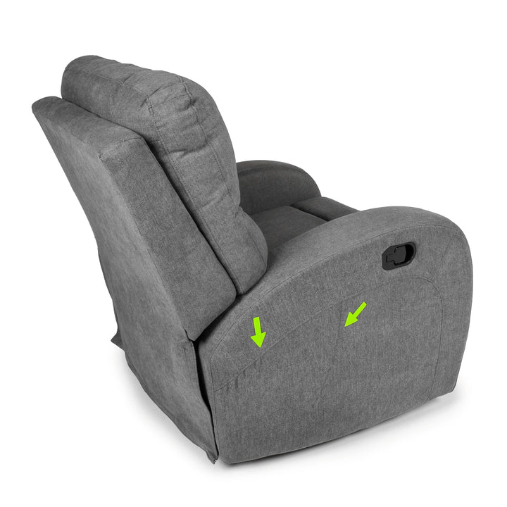Minhas Furniture Fabric Recliner