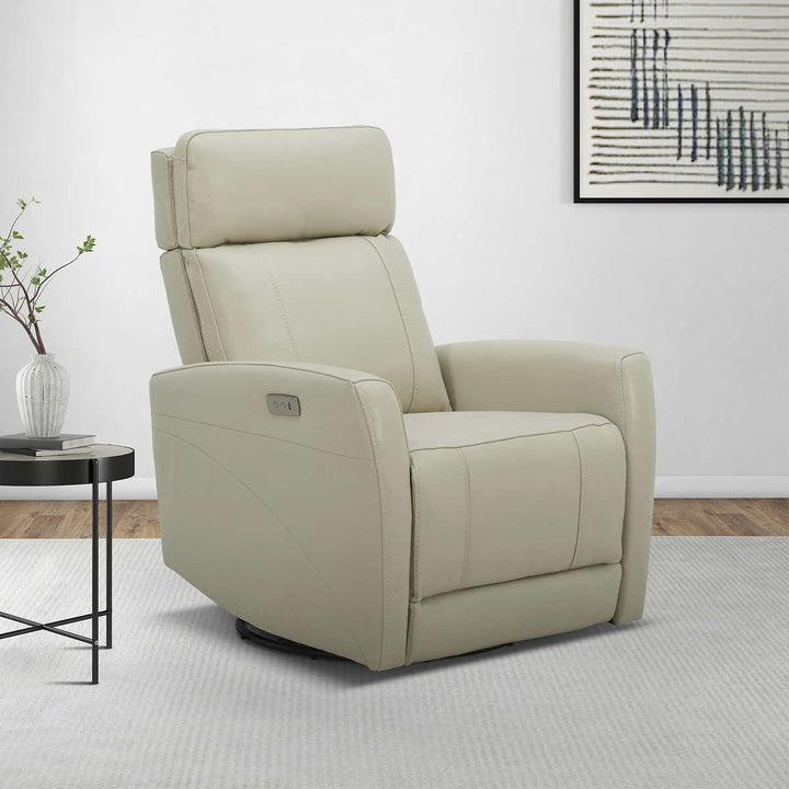 Gilman Creek Furniture Leather Swivel Recliner