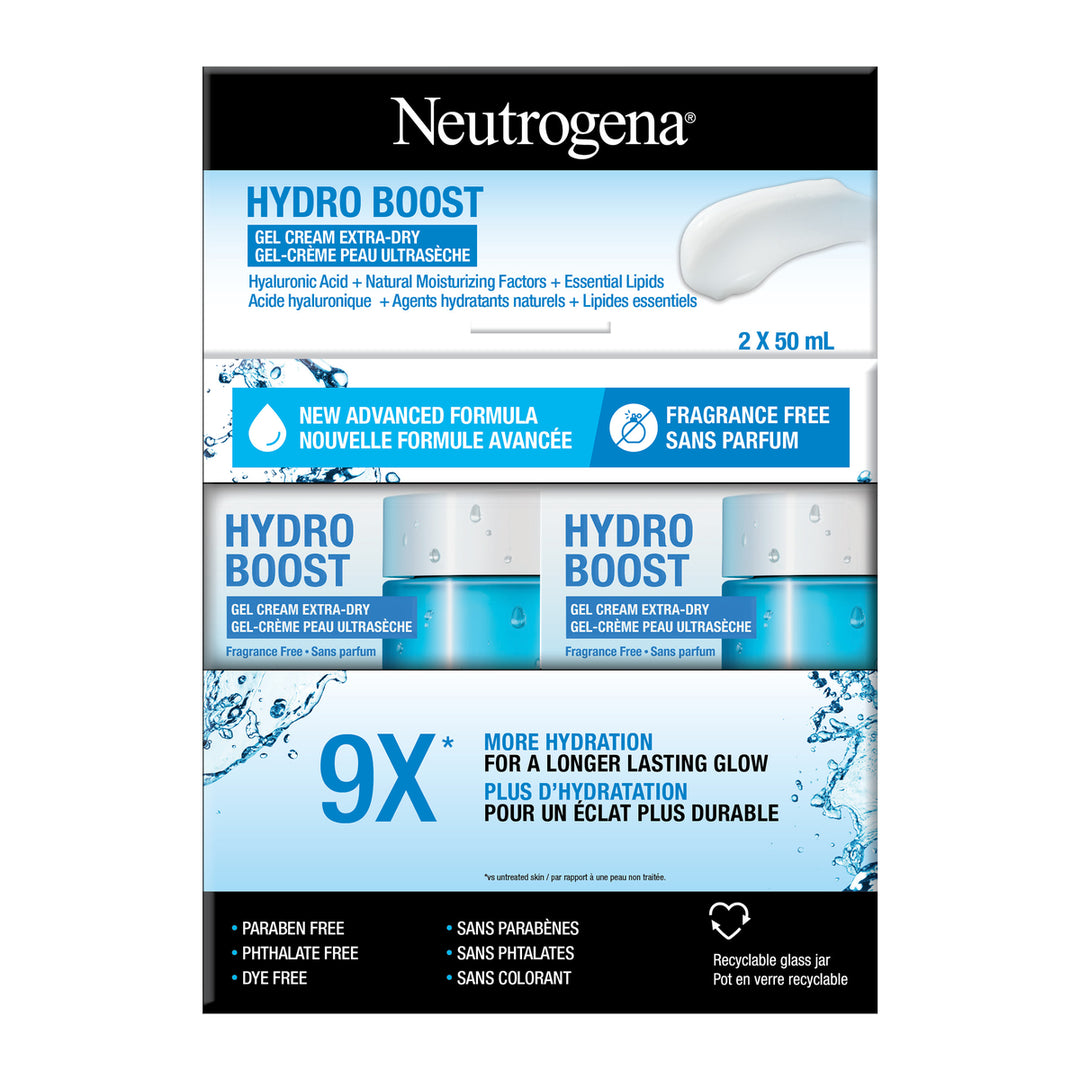 Neutrogena - Hydratant facial 2 x 50 ml
