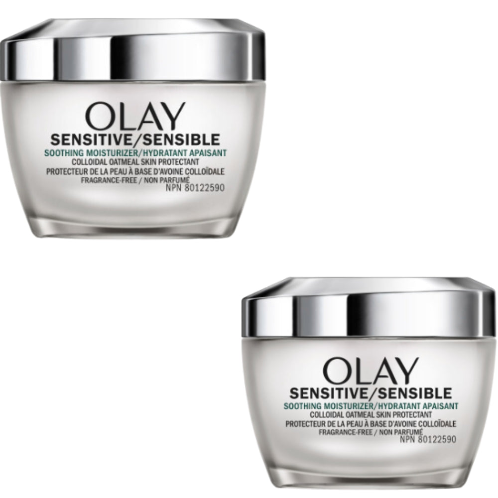 Olay Sensitive Face Moisturizer Cream - 2-Pack