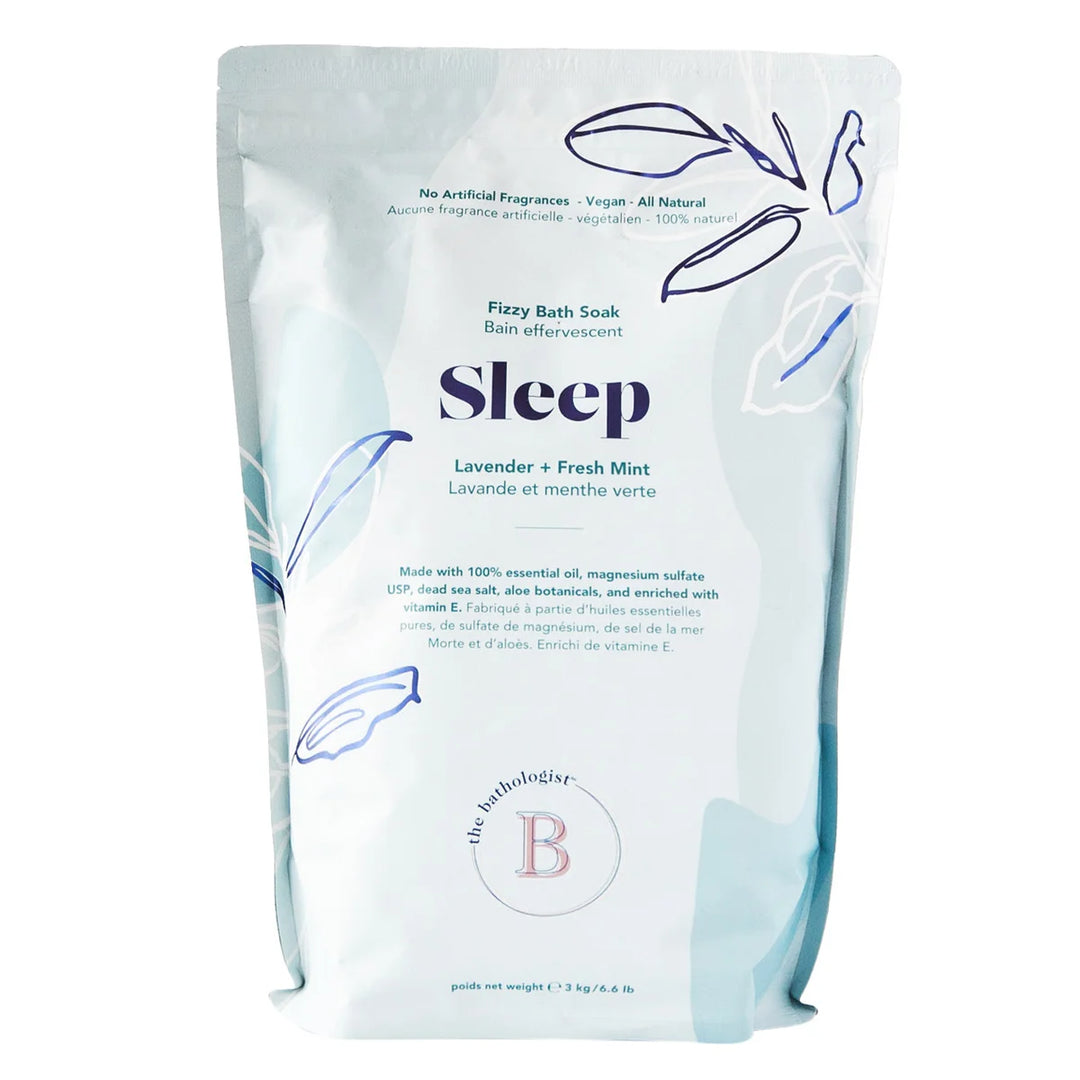 The Bathologist Sleep Fizzy Bath Soak - Lavender and Fresh Mint