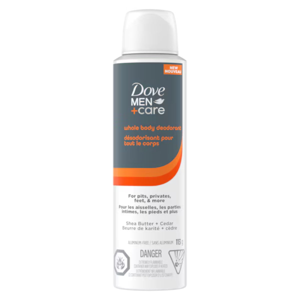 Dove - Désodorisant en vaporisateur pour tout le corps Men+Care