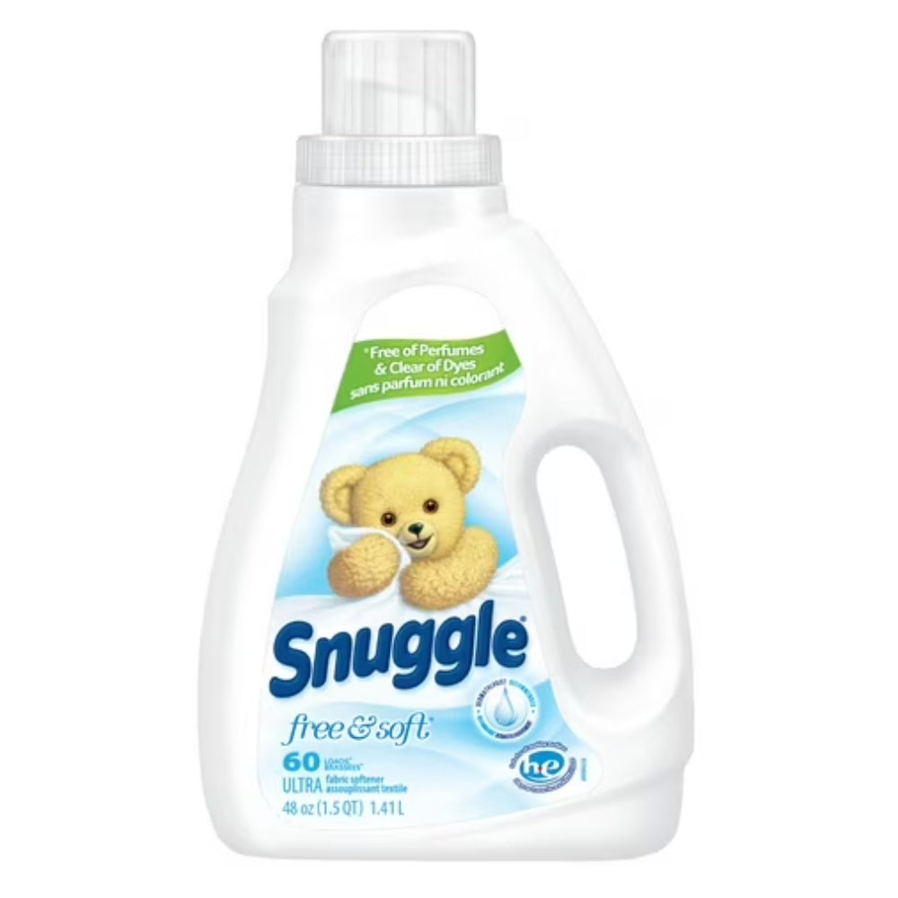 Snuggle Concentrated Fabric Softener - Free of Perfumes - 60 loads