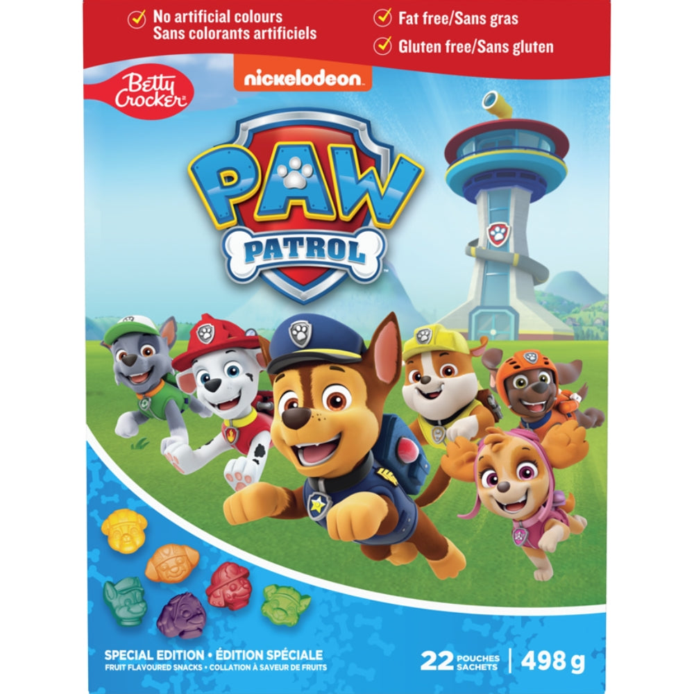 Betty Crocker - Pat patrouille friandise aromatisés aux fruits