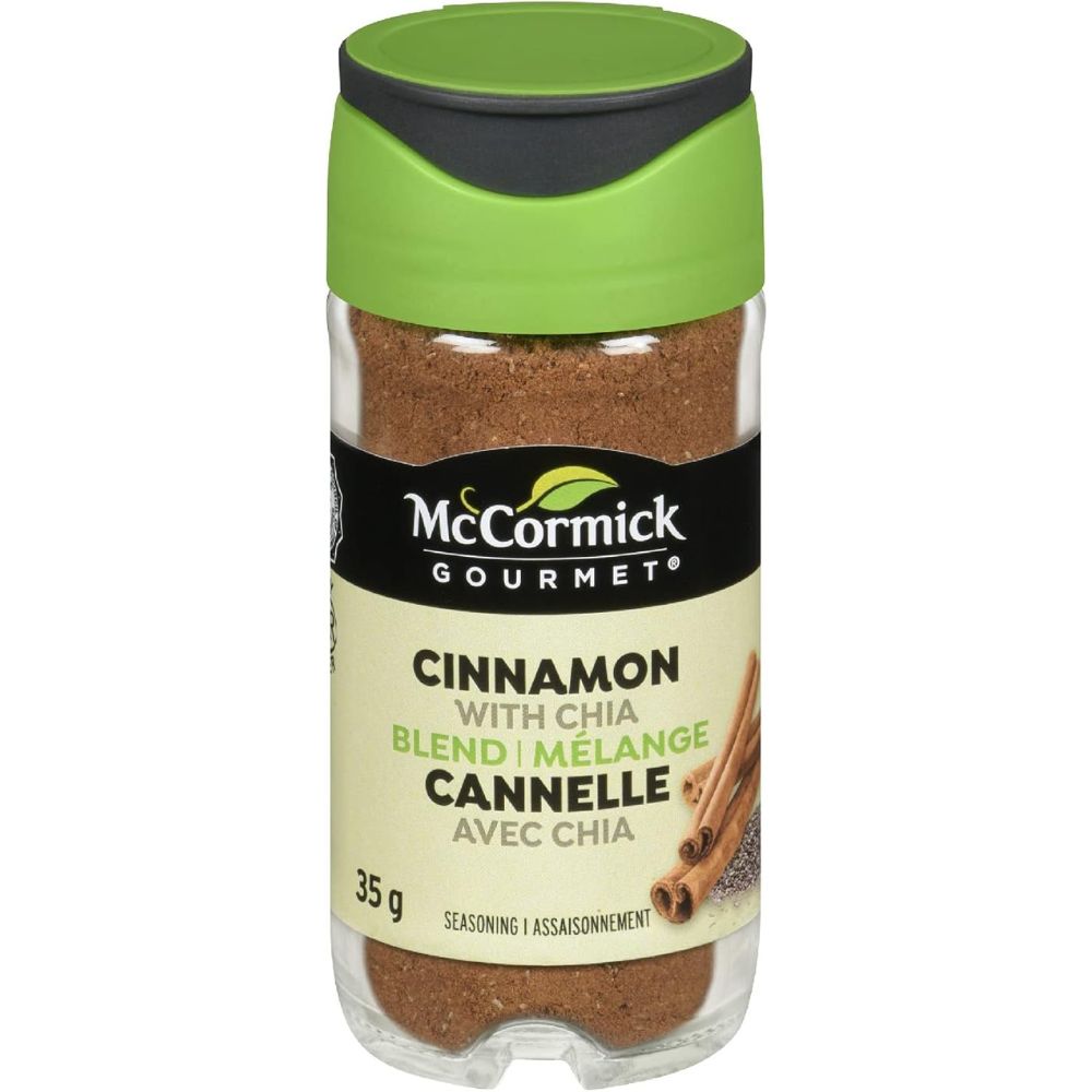 McCormick Cinnamon with Chia Seasoning Bottle - 35 g