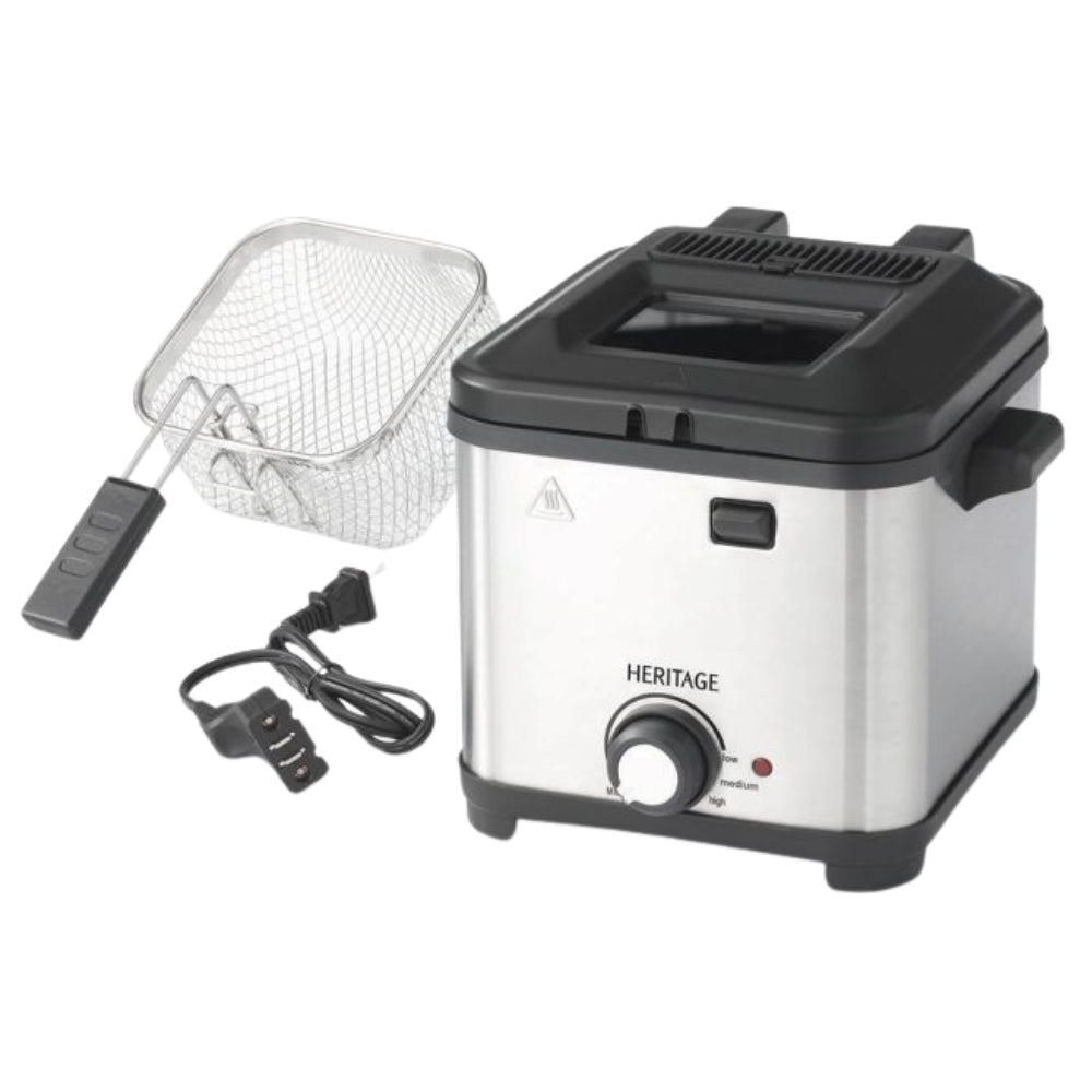Starfrit - Friteuse électrique compacte Heritage (1,5L)