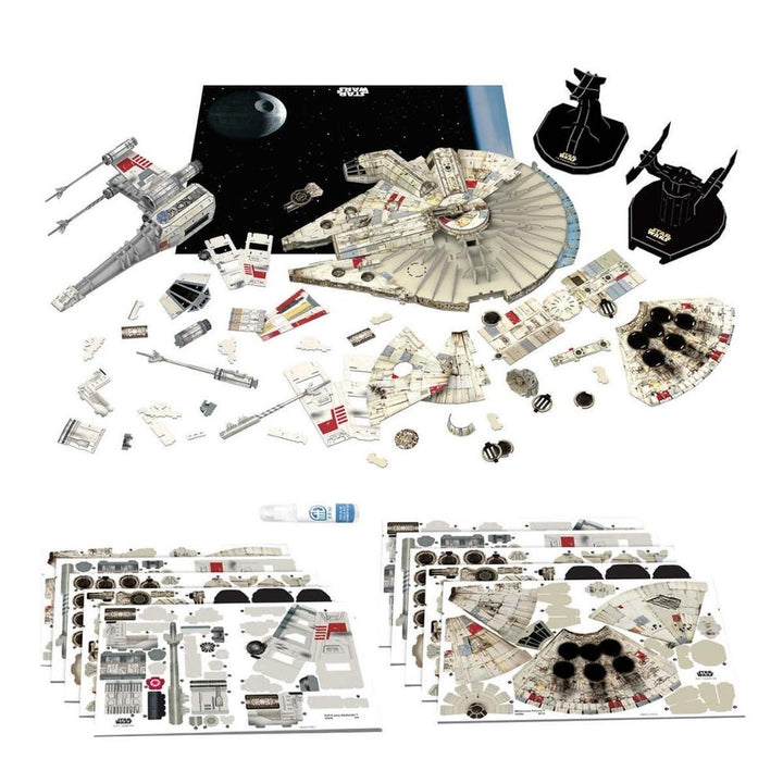 4D Cityscape Precision Paper Model Kits