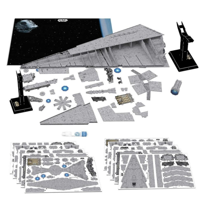 4D Cityscape Precision Paper Model Kits