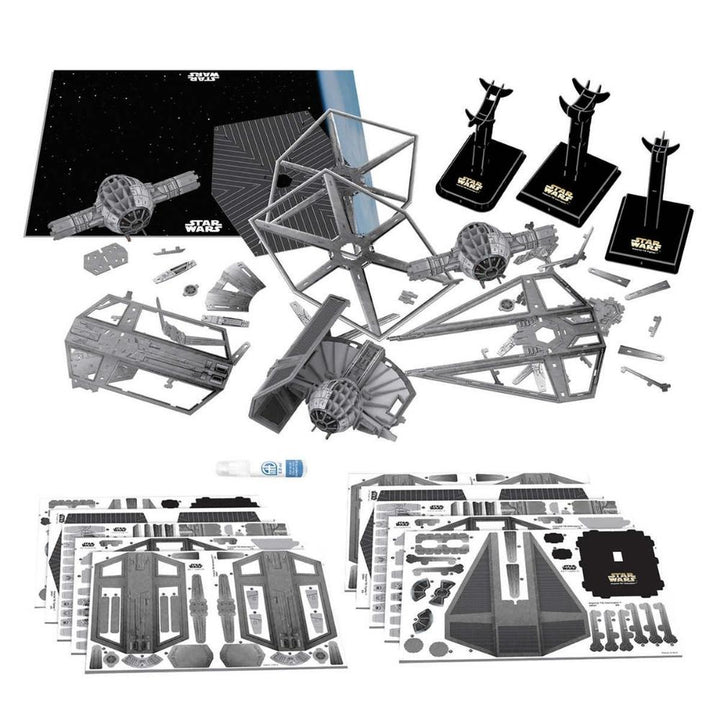 4D Cityscape Precision Paper Model Kits