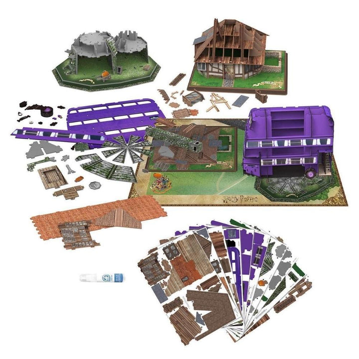 4D Cityscape Precision Paper Model Kits