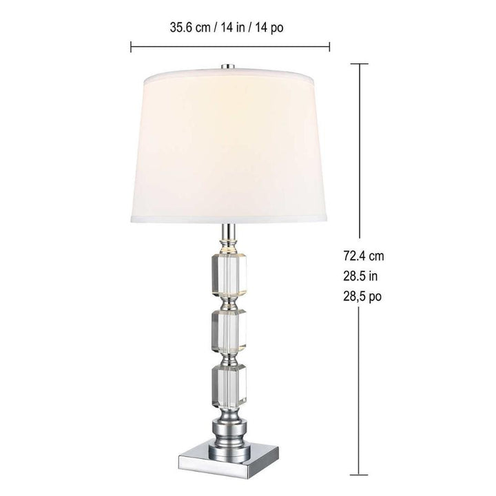 Sydnee Crystal Table Lamps - 2-Pack