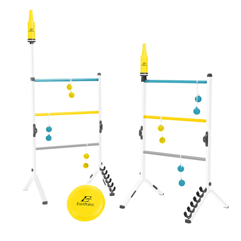 EastPoint Sports Go! Gater - Premium 2-in-1 Ladder Ball and Bottle Shooter Set
