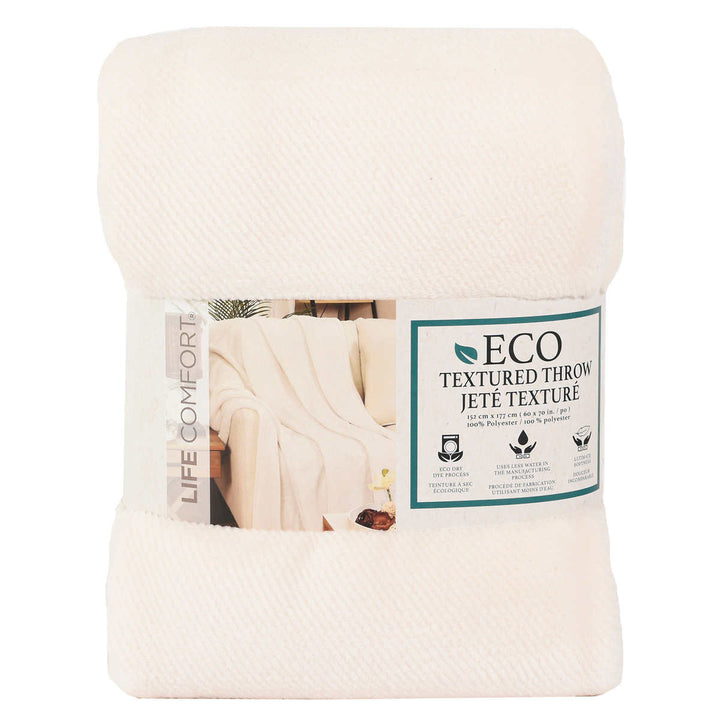 Life Comfort Eco Textured Throw
