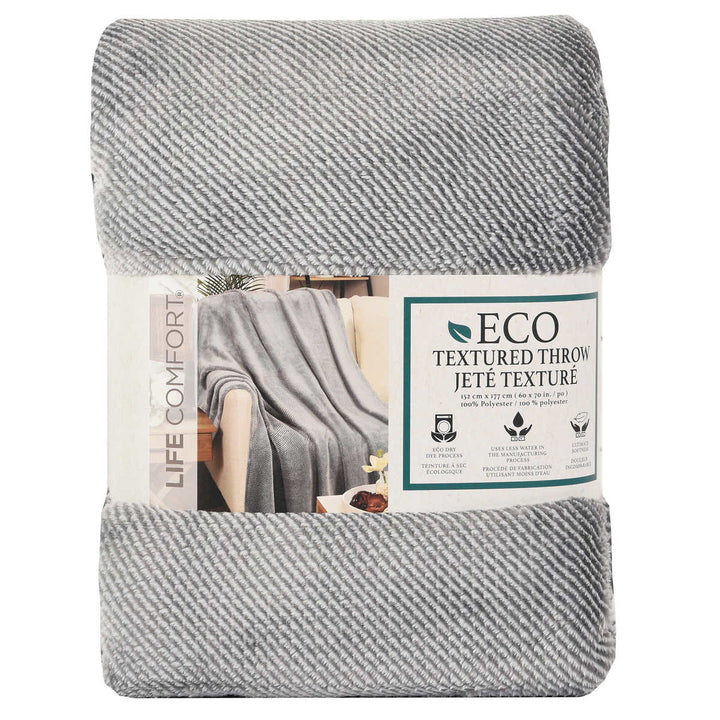 Life Comfort Eco Textured Throw