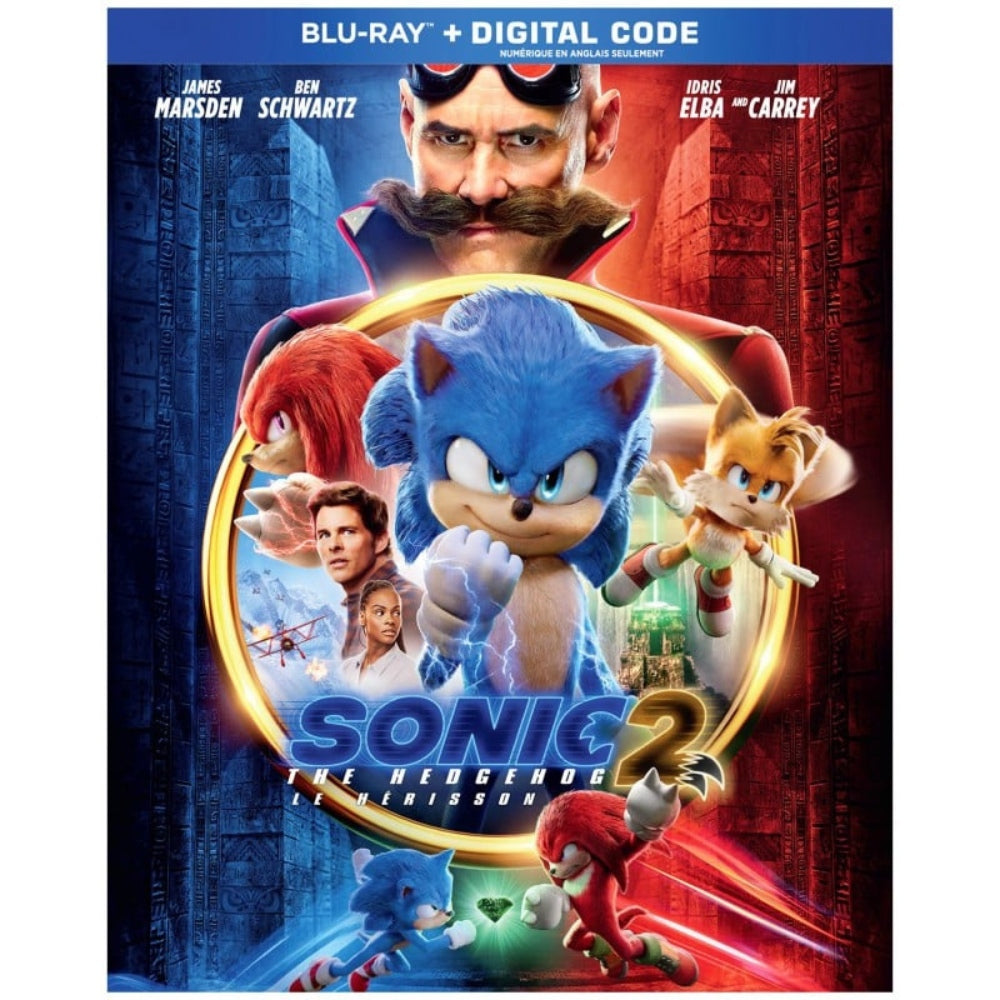 Sonic the Hedgehog 2 Blu-ray + Digital Code