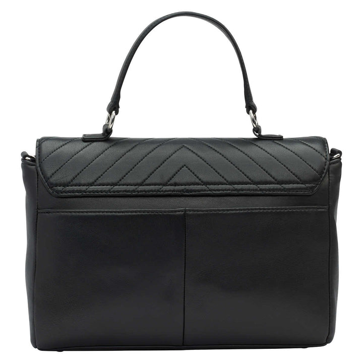Karl Lagerfeld – Genuine leather handbag model “Charlotte”