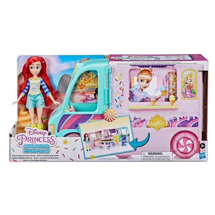 Disney Princess Comfy Squad Ariel and Sweet Treats Truck