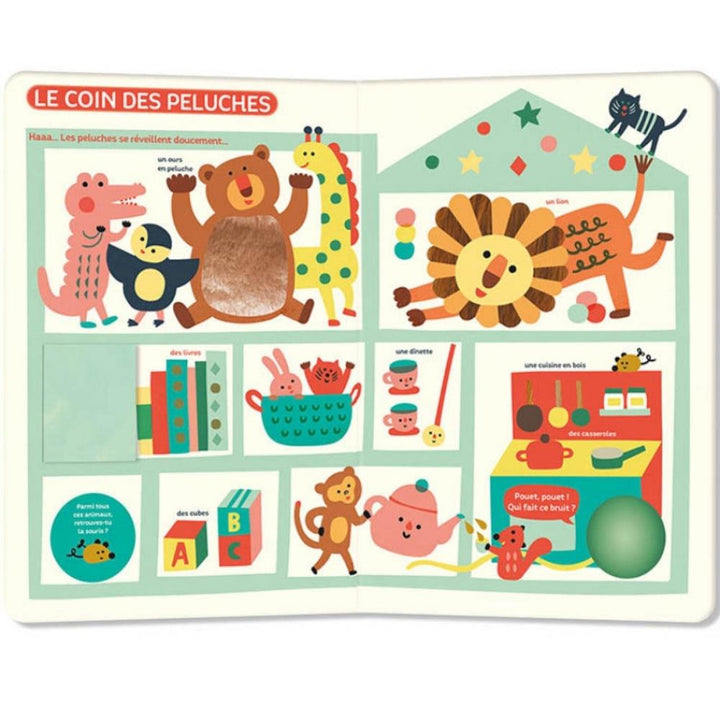 Auzou Editions - My very big awakening book: the world of toys