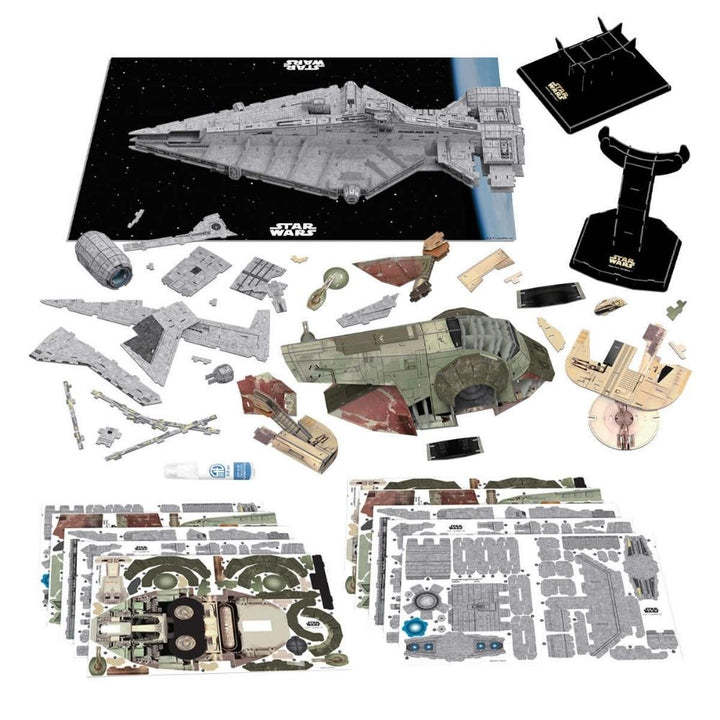 4D Cityscape Precision Paper Model Kits
