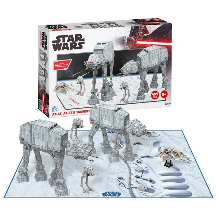 4D Cityscape Precision Paper Model Kits