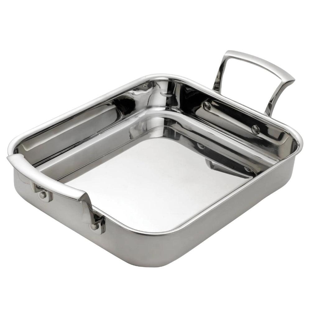 Browne Thermalloy TRI-PLY Rectangular Rotisserie, Stainless Steel