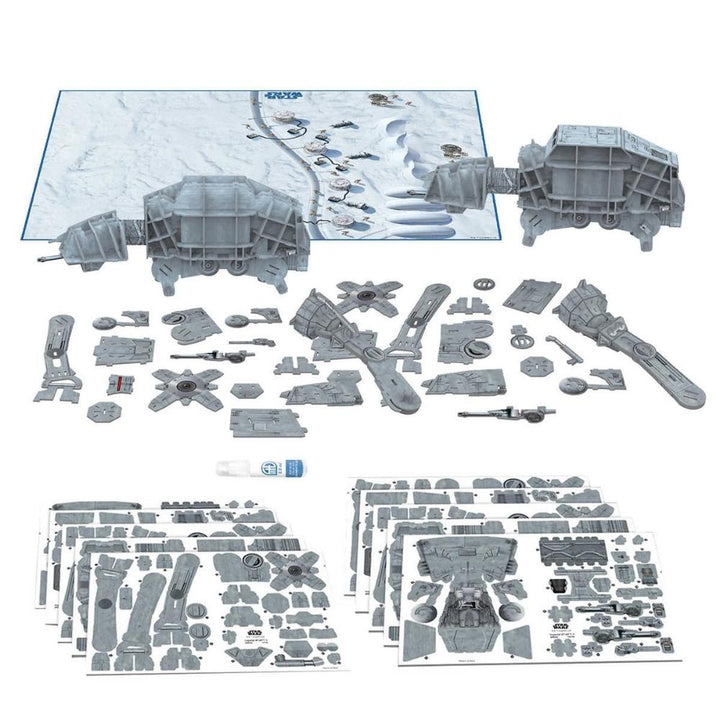 4D Cityscape Precision Paper Model Kits