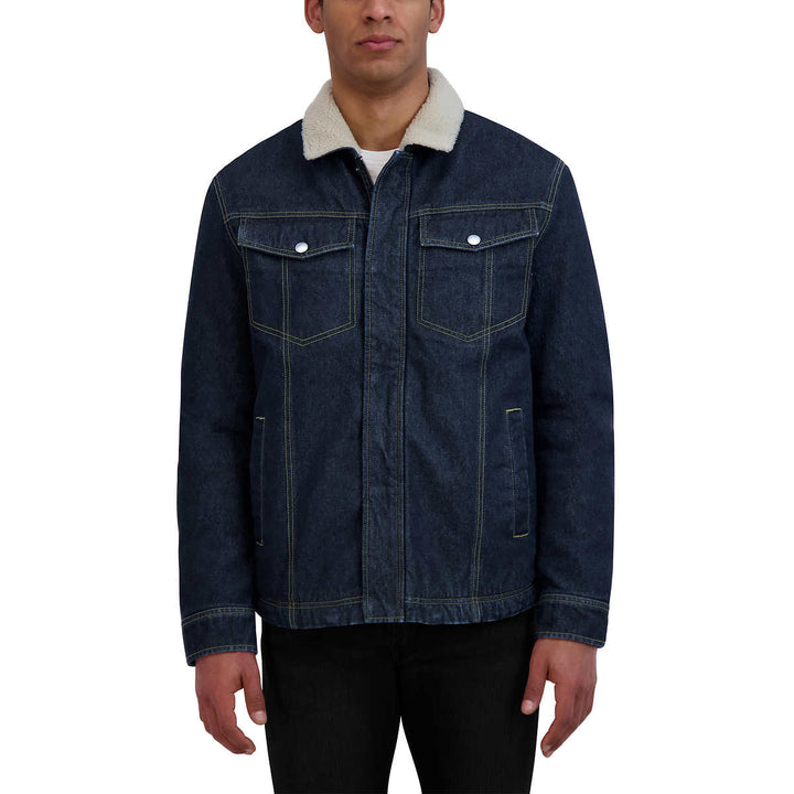 HFX - Veste en jean doublée Sherpa