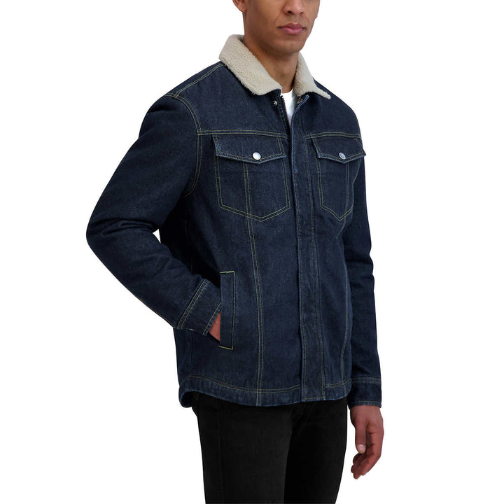 HFX - Veste en jean doublée Sherpa