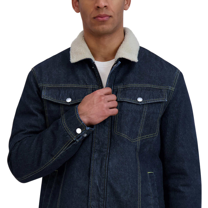 HFX - Veste en jean doublée Sherpa
