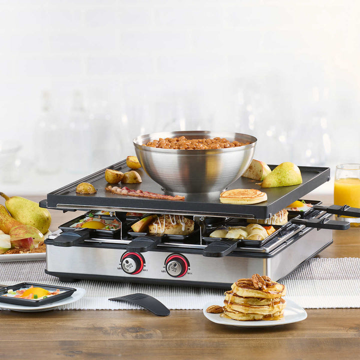 Trudeau 30-Piece Electric Grill and Fondue Combo Set
