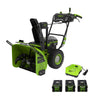 Greenworks - Two-Stage Snow Blower, 80 V, 24 in
