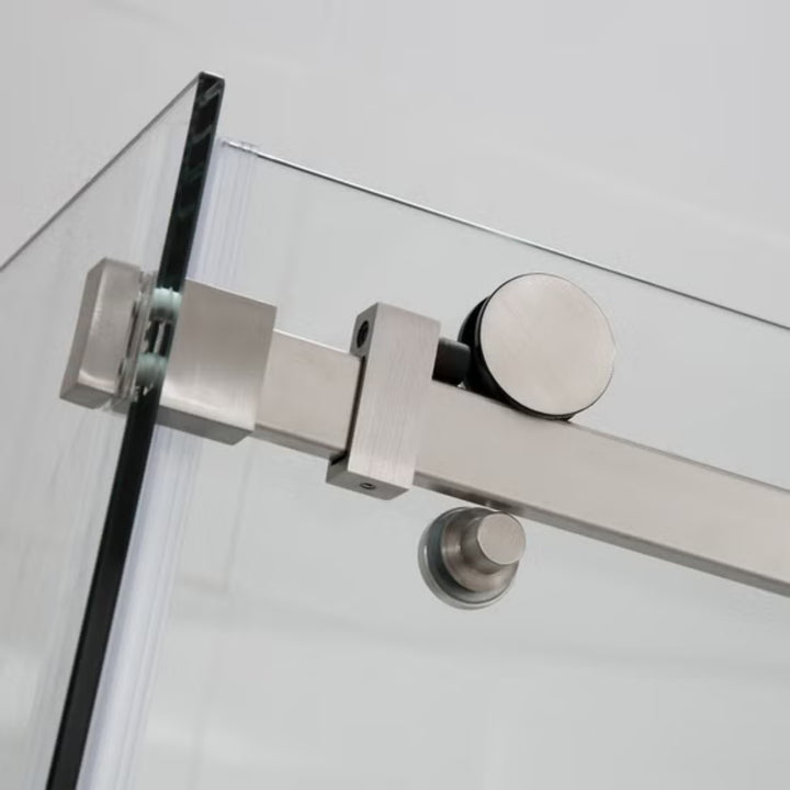 Ove - Douche en coin Kelsey de 48 x 32 po avec base