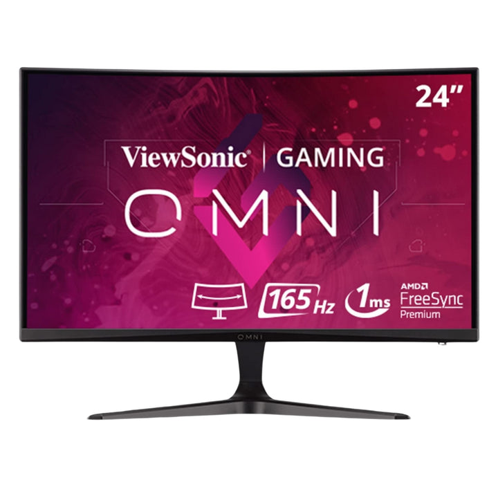 ViewSonic - Curved Gaming Monitor - 24" Gamer VX2418C