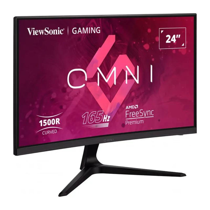 ViewSonic - Curved Gaming Monitor - 24" Gamer VX2418C