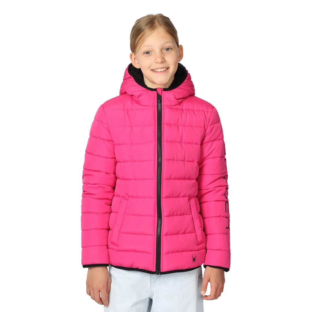 Spyder - Manteau matelassé doublé en sherpa