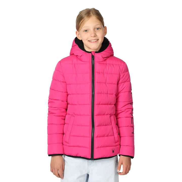 Spyder - Manteau matelassé doublé en sherpa