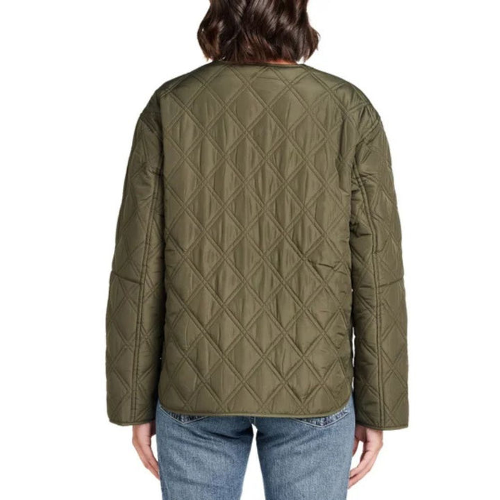 Weatherproof – Collarless Quilted Jacket