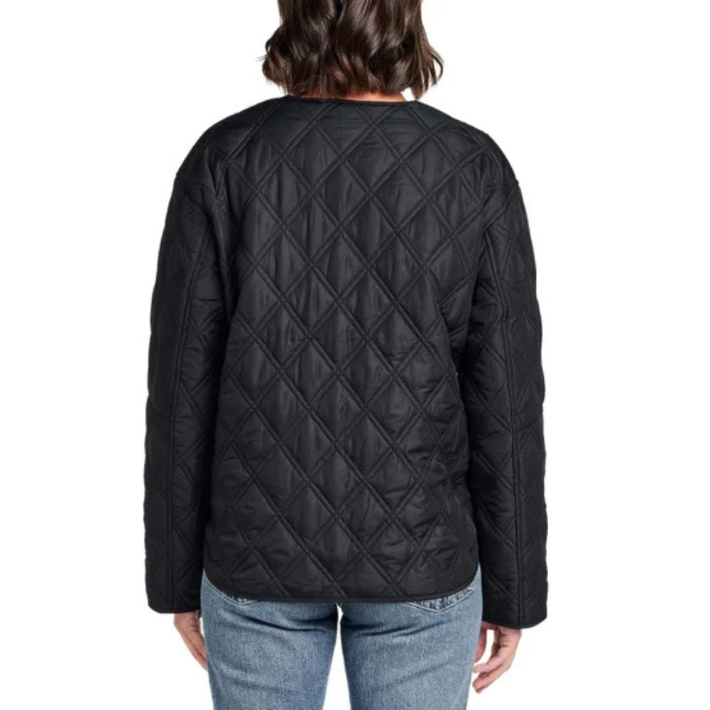 Weatherproof – Collarless Quilted Jacket