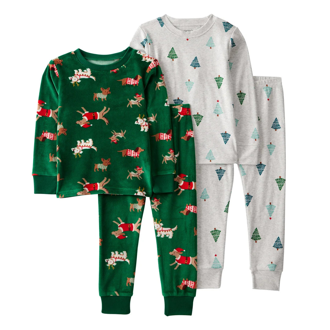 Carter's - Ensemble de pyjamas pour enfants, paquet de 2