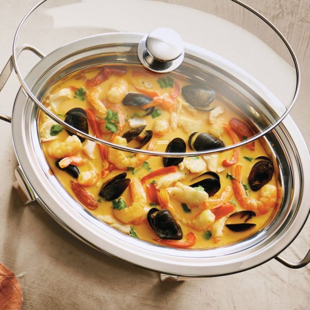 Tramontina Stainless Steel Oval Chafing Dish