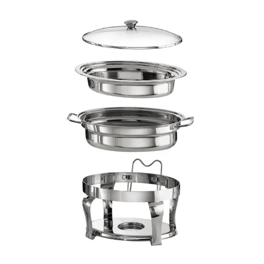 Tramontina Stainless Steel Oval Chafing Dish