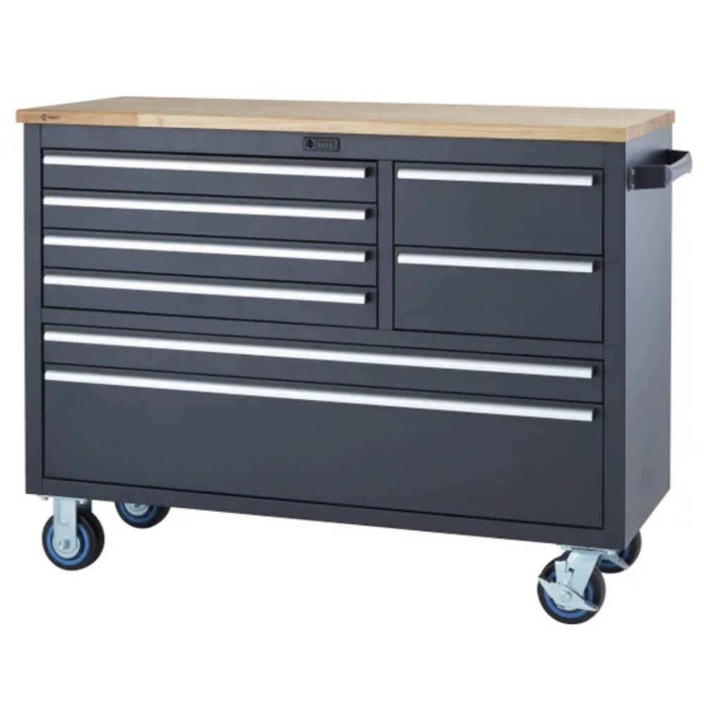Trinity - Trinity 48 in rolling workbench with 8 drawers and combination lock